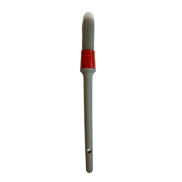 Autókozmetikai Ecset 10mm (Szürke-Piros)