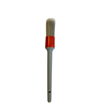 Autókozmetikai Ecset 18mm (Szürke-Piros)