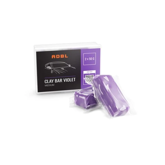 ADBL Clay Bar Violet 2 x 50g / MEDIUM (Gyurma)