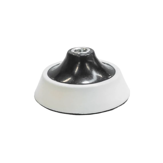 Rögzítőtárcsa tépőzáras M14 átmérővel. 95 mm (Fehér)